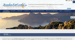 Desktop Screenshot of besuchensiekorsika.com